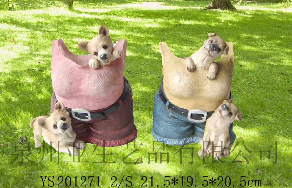 小狗工藝品