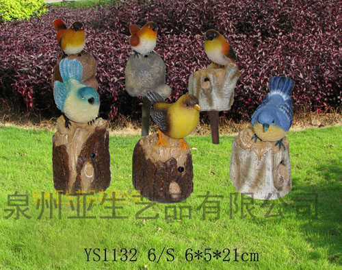 動物花插 花園樹脂