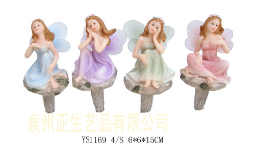 動物花插 花園樹脂